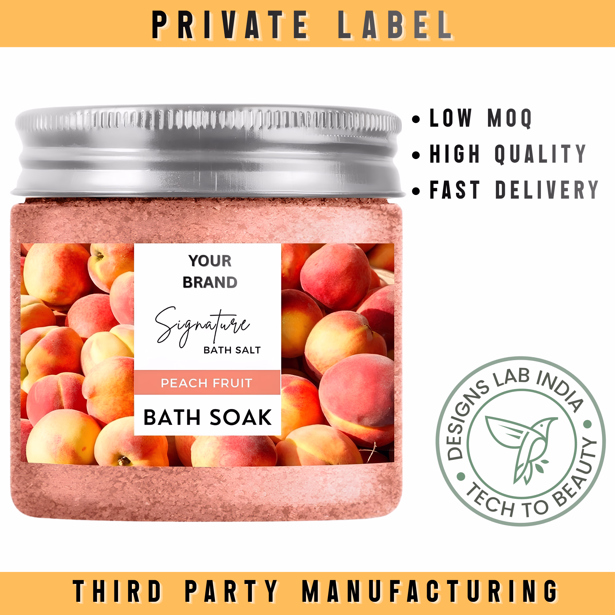 Peach Bath Salt